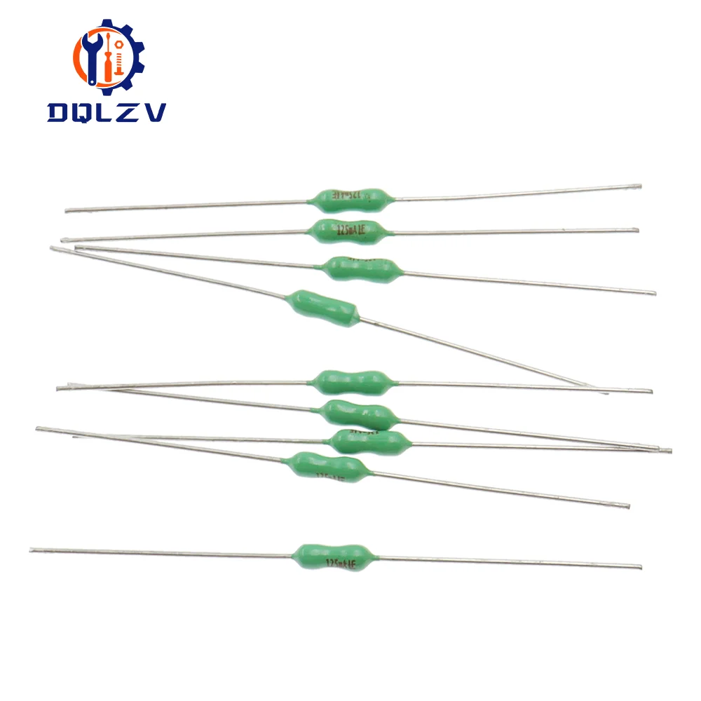 Axial Lead Green Fuse 2.4*7mm 125/250V 63mA-10A Fast Blow PICO Resistance Fuse
