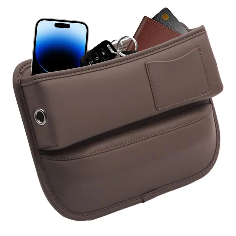 

Органайзер для зазора на сиденье, органайзер для зазора на сиденье, карманный Универсальный кошелек, держатель для ключей и карт, держатель для телефона, аксессуары для автомобильного интерьера