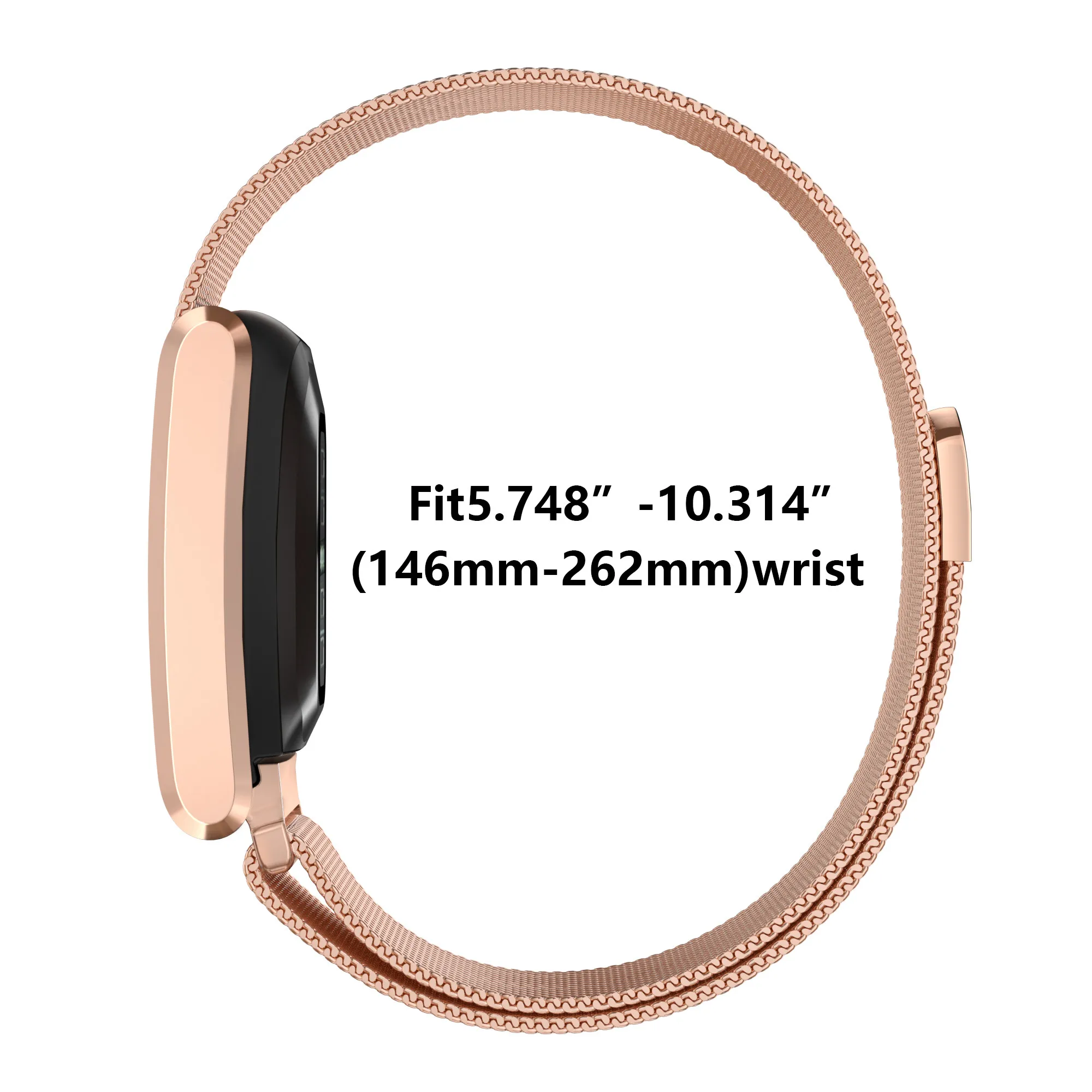 Milanese Loop Magnetic Stainless Steel Bracelet for Smartwatch Accessories