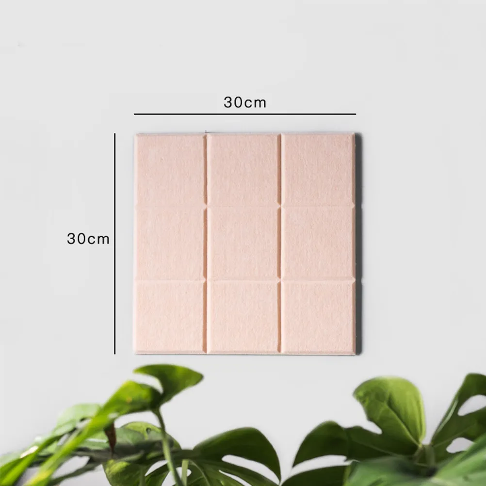 3Pcs 사진 디스플레이 보드 메시지 보드 벽 장식 입체 장식품 사용하기 쉬운 거실용 흔적 없는 펠트 디자인