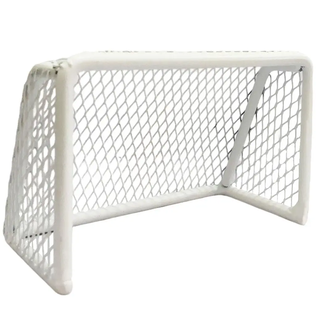 Funny Mini Soccer Goal DIY Birthday Cake Decoration Sports Model 11x6.5x6cm