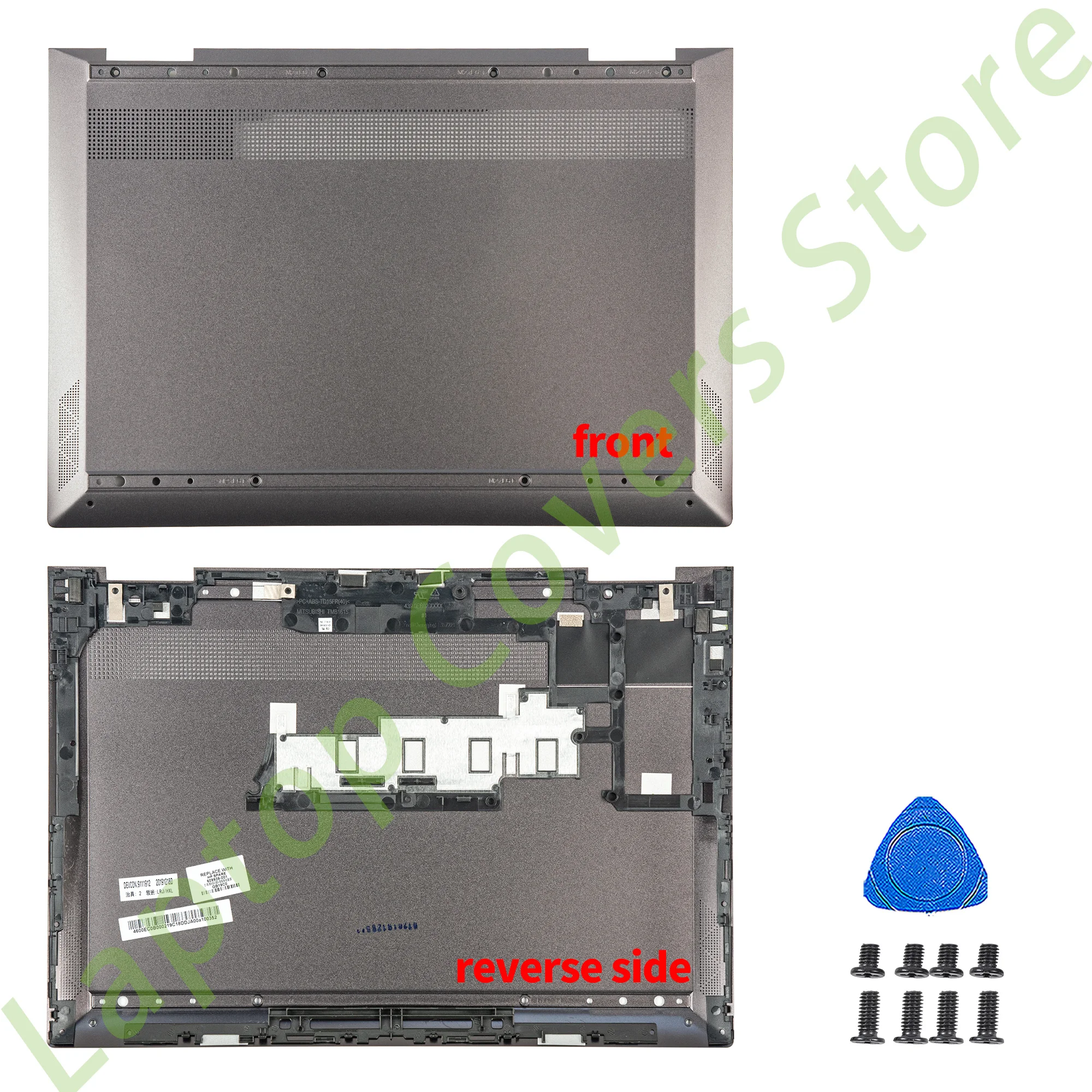 HP ENVY X360 13-AG TPN-W133 노트북 하우징 케이스, 후면 커버 다크 브라운 교체, PC 부품 수리 교체, 신제품