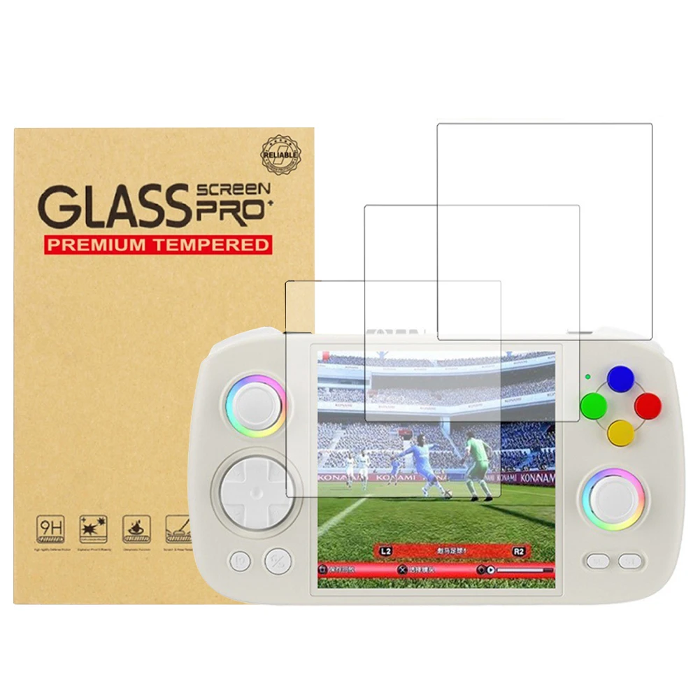 For Anbernic RG Cube Screen Protective Film 9H Hardness HD Anti-Fingerprint for Anbernic RG Cube Retro Console Game Accessories