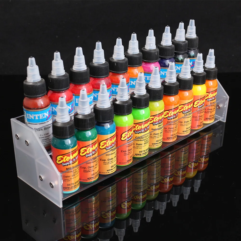 Tattoo Inks Holder Cup Large Capacity Pigments Collector Microblading Acrylic Machine Holder