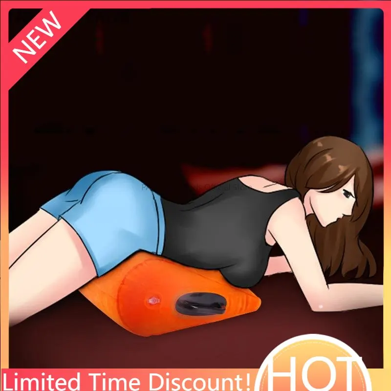 Sex Toys For Couples Games 18+ Naughty Devil Inflatable Sex Pillow Adult Furniture Sexual Cushion Love Position Sofa Erotic