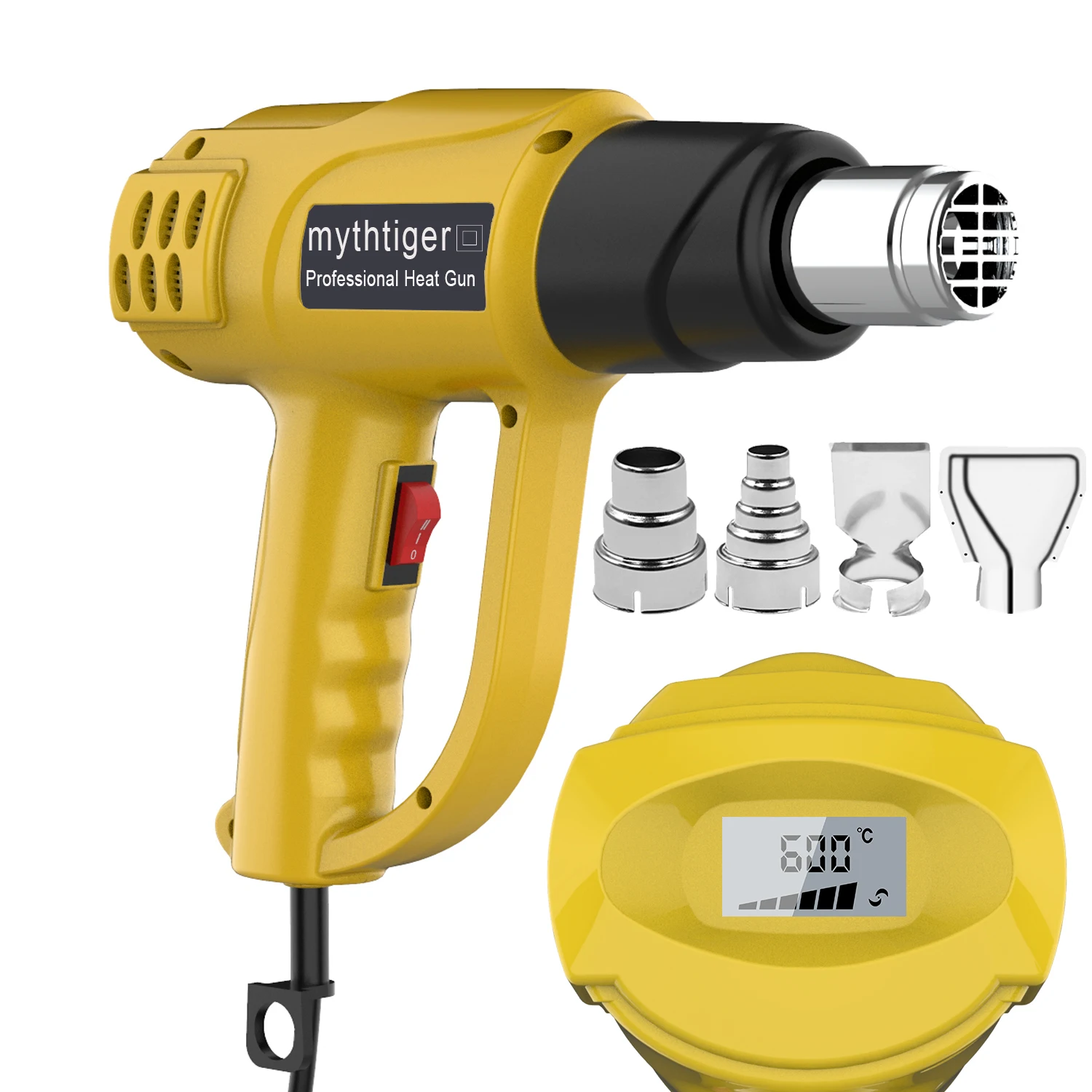 HeatGunHAirDryerForSolderingPneumaticGunThermalBlowerHotAir