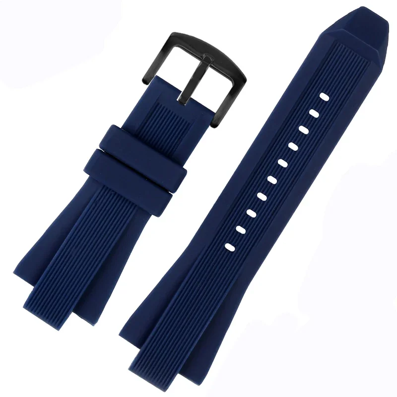 Silicone Replacement Watch Band - Soft and Comfortable Watch Strap for Men