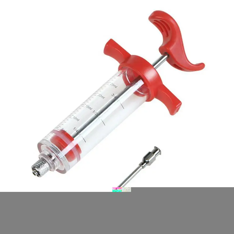 Meat Injection 1pc spice syringe set for Cooking Turkey Grill Party
