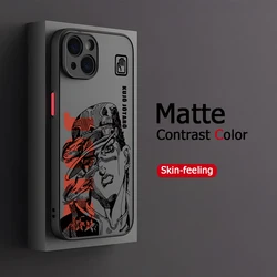JoJo Bizarre Adventure Matte Transparent Phone Case Cover - iPhone 15 Plus (FGB - 20W602037F1)