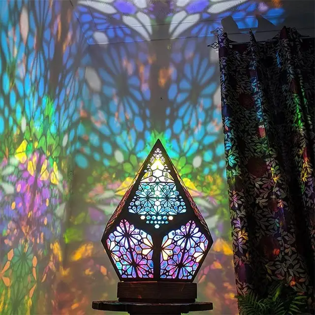 3D LED 조명, 다채로운 볼 조명, 화려한 시각 효과