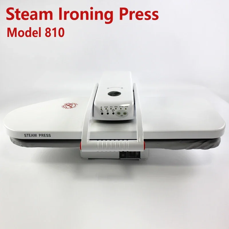 Steam Iron Family Hotel Commercial Large Area Ironing Machine Model 810 Table Steam Ironing Machine 1600W Dry Press for Laundry 5