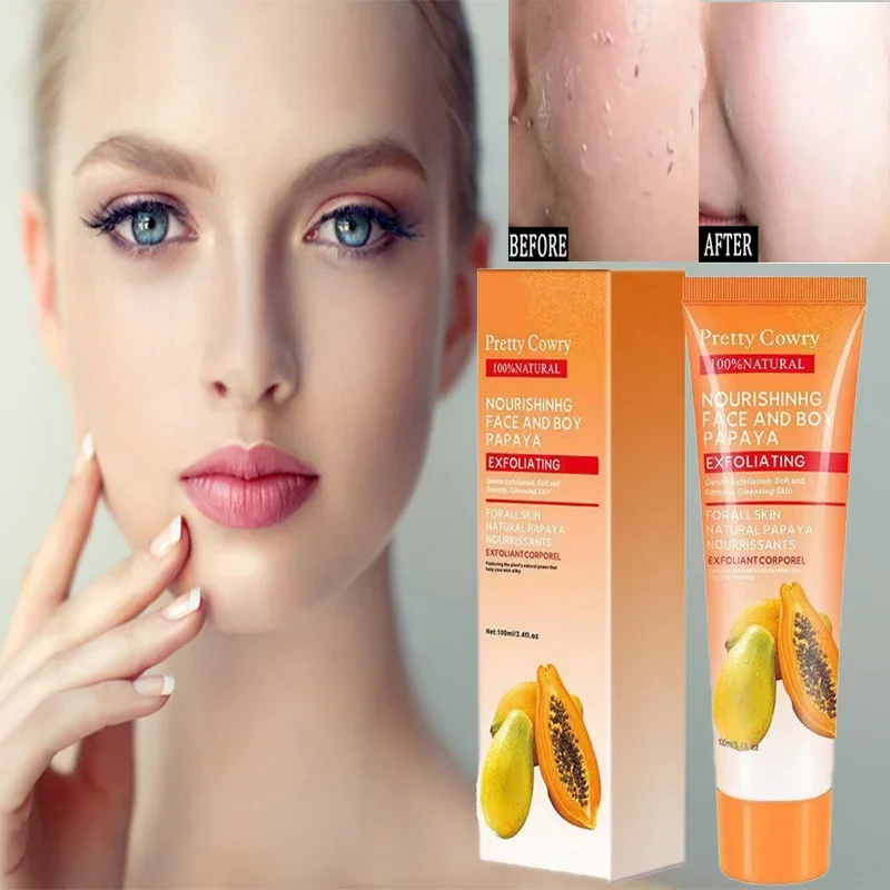 Best Sale Deep Cleansing Exfoliating Peeling Gel Moisturizes Face Exfoliating Organic Facial Cream Scrub Cleaner Care Product