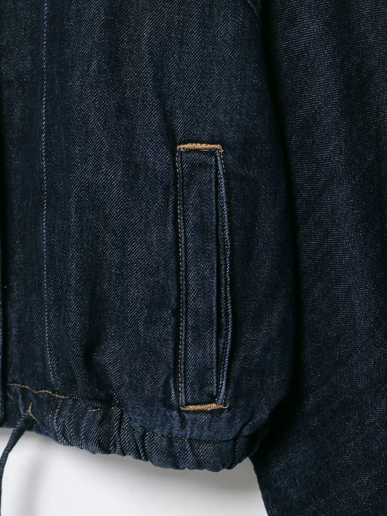 Women Turtleneck Denim Zipper Jacket Female Long Sleeves Solid Commuting Pleated Frenum Hem Coat Autumn Outerwear Top Streetwear