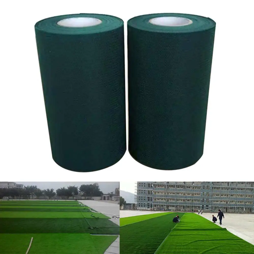 

15x1000cm Artificial Grass Jointing Tape Garden Synthetic Lawn Grass Carpet Waterproof Fake Turf Seaming Fix Joining Tape Decor
