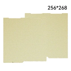 Textured and Smooth PEI Spring Steel Sheet Build Plate, 256x268mm - 256x268 (Honeycomb PEI)