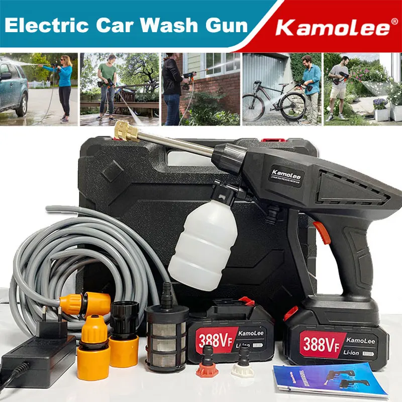 Cordless High Pressure Car Washer Spray Cordless Portable Car Wash Pressure  Cleaner Cleaning Machine for 18V Makita Battery - AliExpress