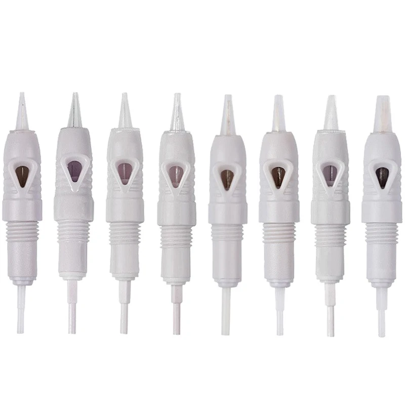 Tattoo Needles Cartridges Professional Disposable Permanent Makeup Eyebrow Eyeliner Lip Microblading PMU Pen Machines Supplies