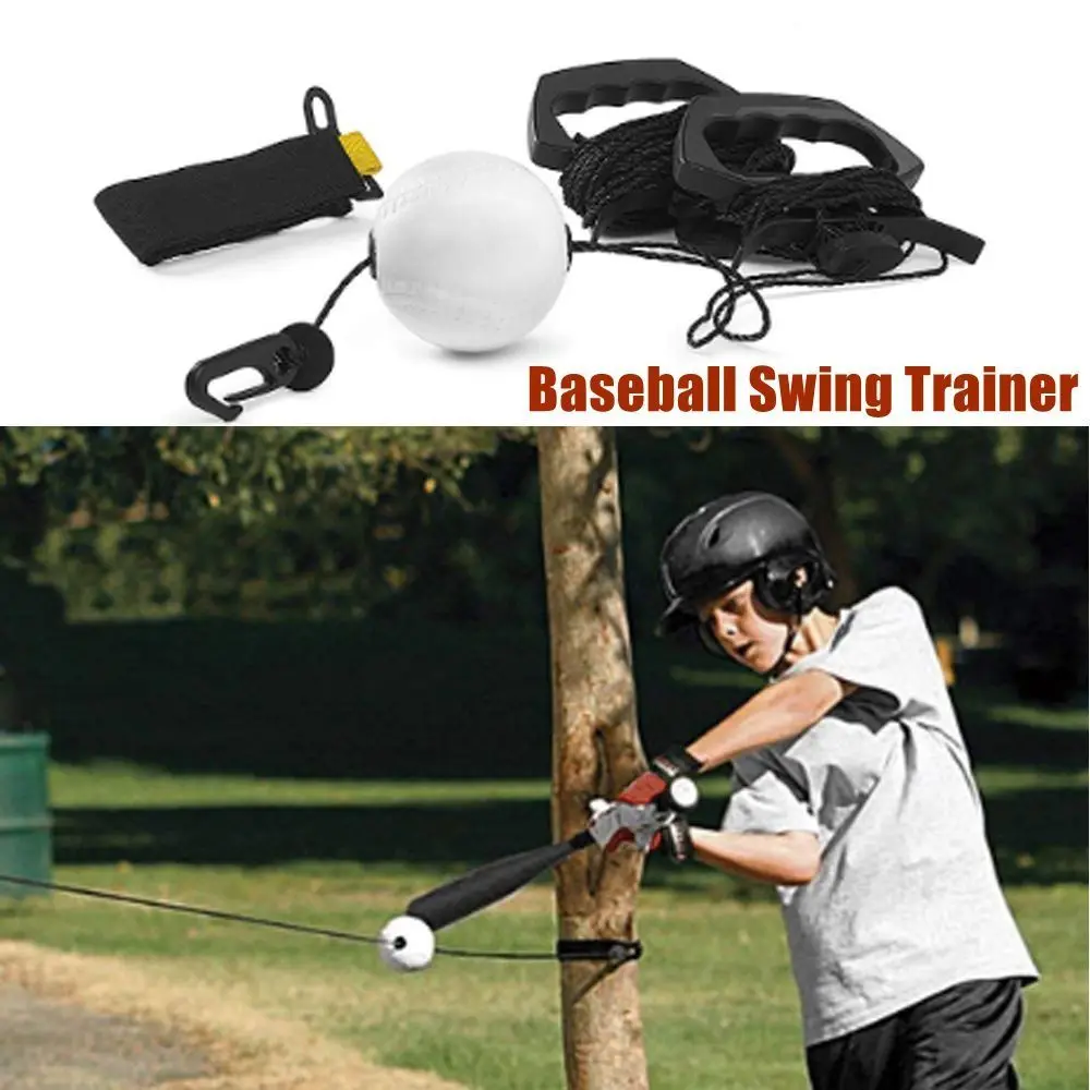 

Improve Your Batting Baseball Training Gear Kid Adult Training Equipment Baseball Rebound Strike Trainer PVC