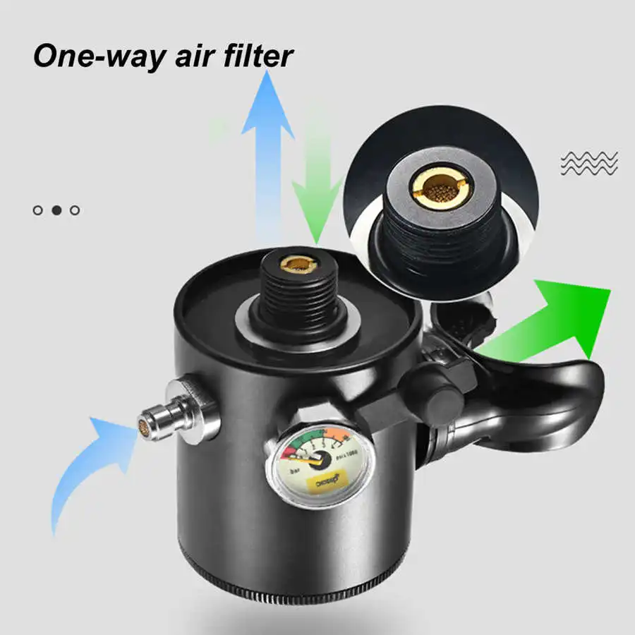 DIDEEP 0.5L スキューバ酸素ボンベ水中ブリーザーダイビング酸素