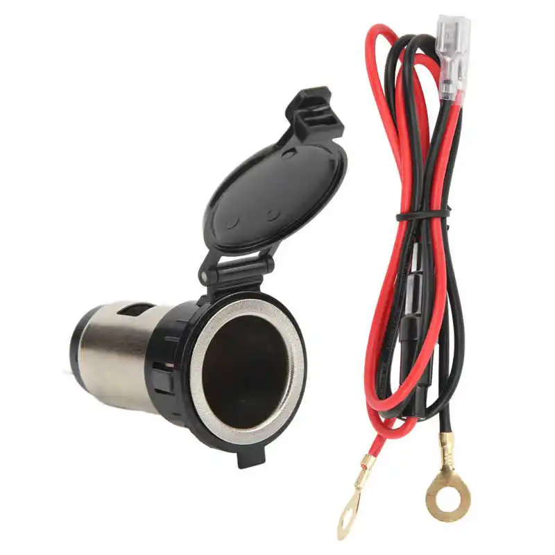 Cigarette Lighter Socket Car Power Outlet Socket 12‑24v For Automotive