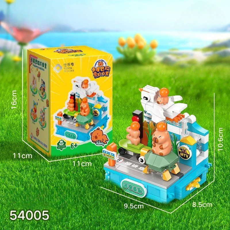 Capybara Building & Construction Toys Cartoon Kapibala Building