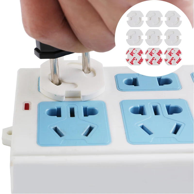 Socket Covers 20Pcs Protection Electric Shock Hole Children Care Baby Safety Electrical Security Plastic Safe Lock Outlet