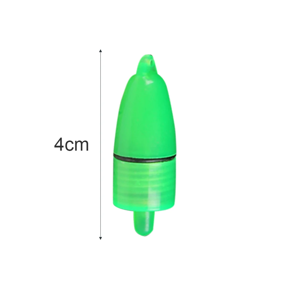 5Pcs Fishing Pole Alarm Bell LED Fishing Night Light Luminous Fishing Light Fishing Accessories for Night Fishing