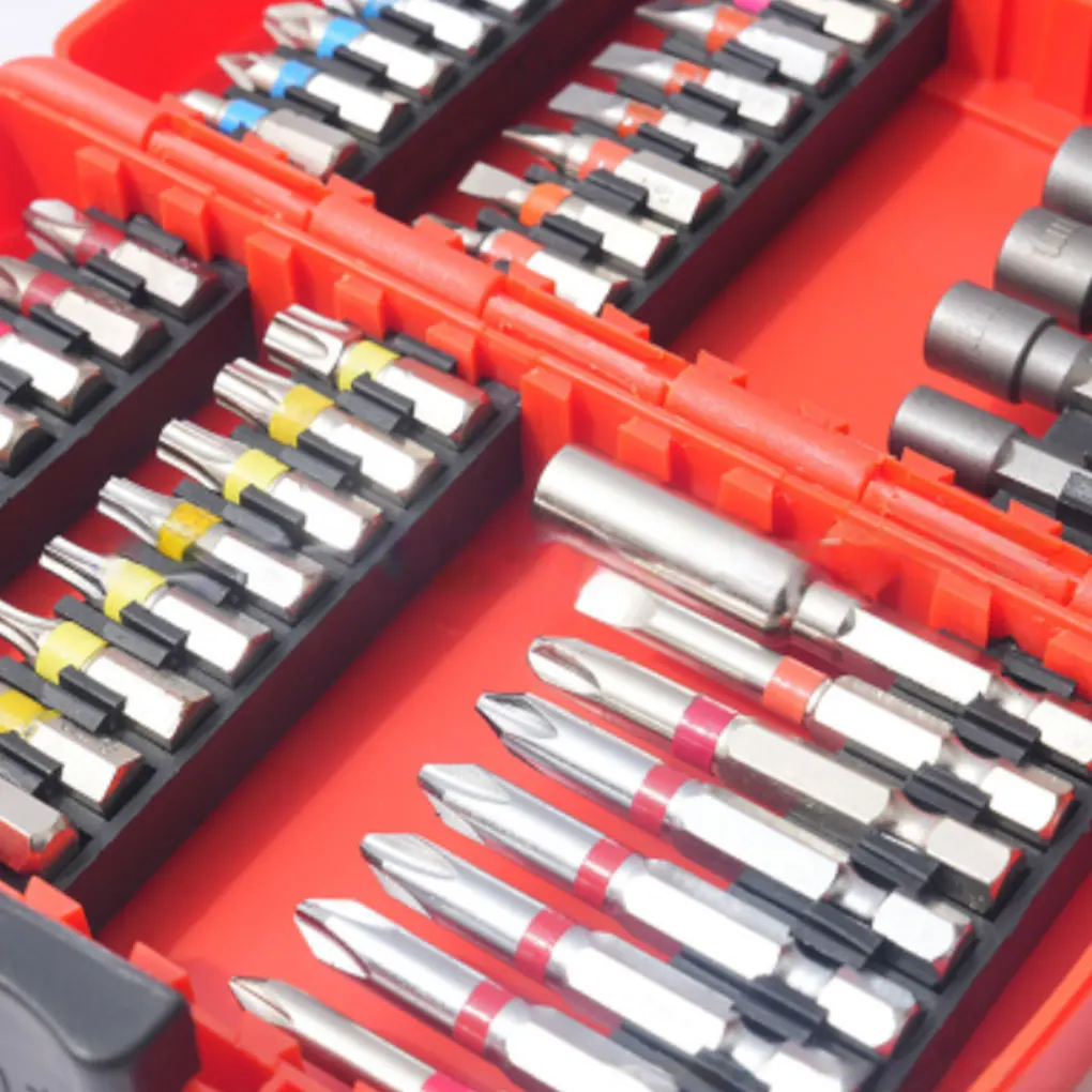 Drop Resistant Sleeve Set With Quick Release Rod Electric Screwdriver Equipped With Quick Release