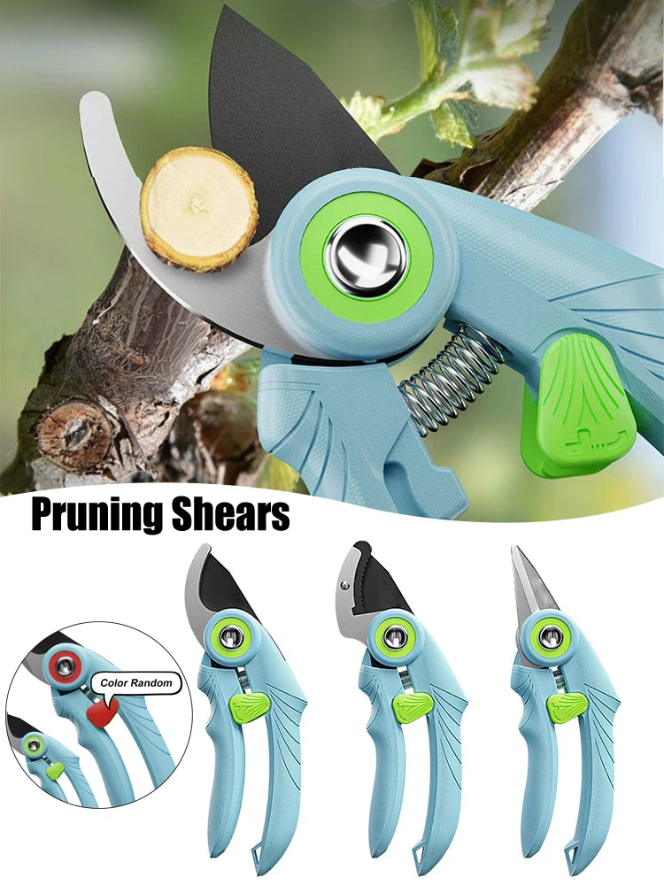 Garden Pruning Shears Plant Trim Horticulture Hand Pruner Shrub Garden Scissor Orchard Branch Shear Gardening Pruning Tool