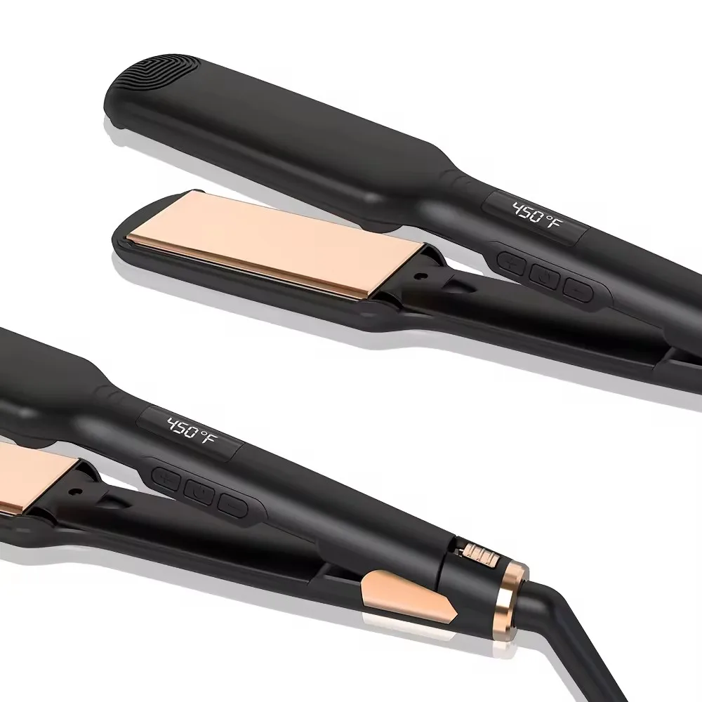 Professional Hair Straightener Electric Wet / Dry Flat Iron Hair Curling Iron Hair Styling Tool With Tourmaline curling 2