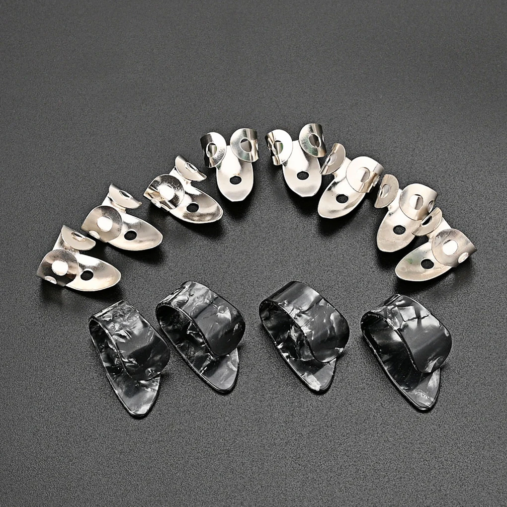 Guitar Picks Thumbs Plectrums Set Replaced Parts Supply Guitars Playing