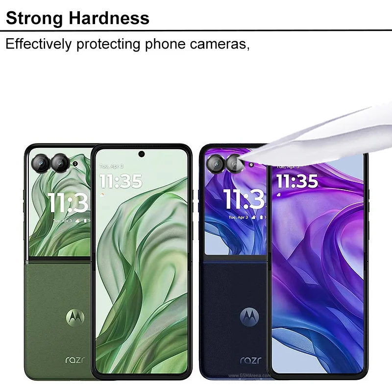 Ultra HD 3D Camera Protector with Metal Rear Ring