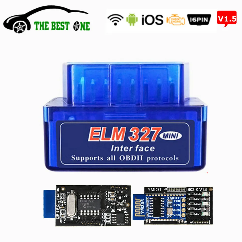 Double-PCB-Super-Mini-ELM327-Bluetooth-Compatible-V1-5-PIC18F25K80 ...