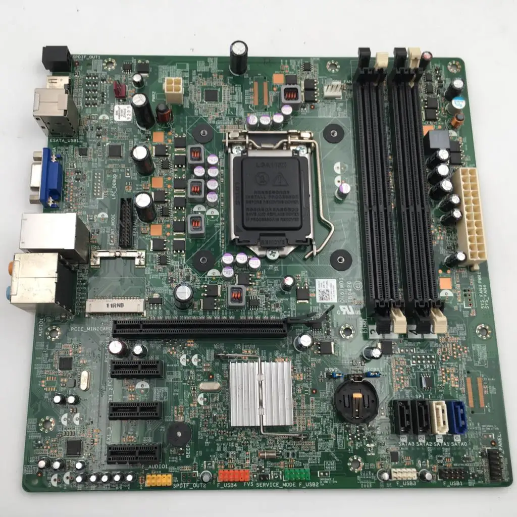 

Материнская плата HWY8Y Y2MRG O2RX9 для Dell XPS 8300 Vostro 460 DH67M01 TB0420