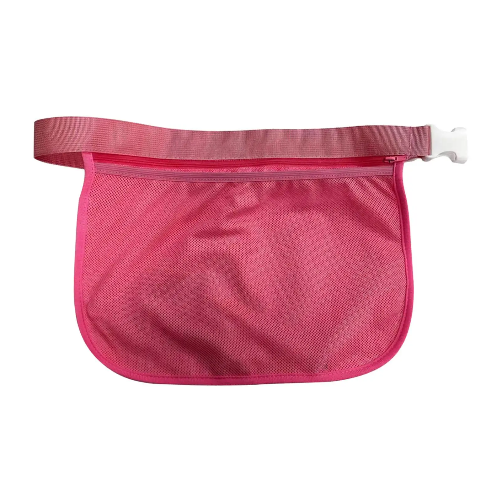 Tennis Ball Holder Waist Hip Bag Golf Balls Fanny Pack Mesh Storage Bag Carrier for Golf Badminton Fitness Exercise Women Men