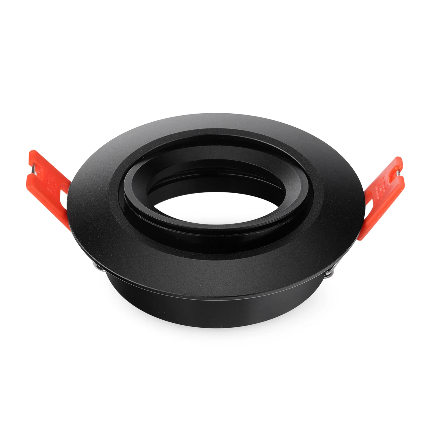 하이 퀄리티 알루미늄 조절식 리세스시드 LED 스포트라이트, 6W GU10 천장 다운라이트 피팅 프레임, 70mm 컷 아웃