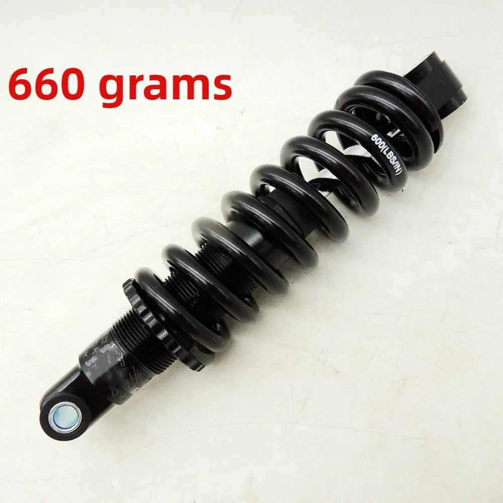 산악자전거 리어샥 200mm 트래블 600LBS 스프링 레이트 블랙 스프링 스틸 구조, 기술적인 내리막길 주행용