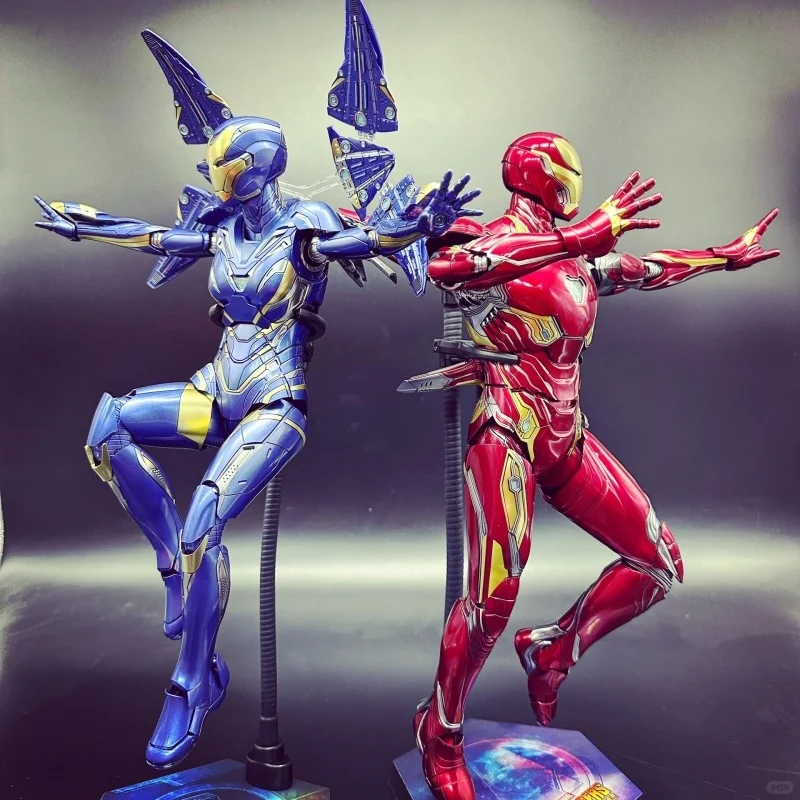

Marvel E-Model Iron Man Mk85 Mk50 Mk46 Mk47 Spider-Man Deluxe Edition 1:9 Ratio Figure Model Collection Ornaments Toy Gifts