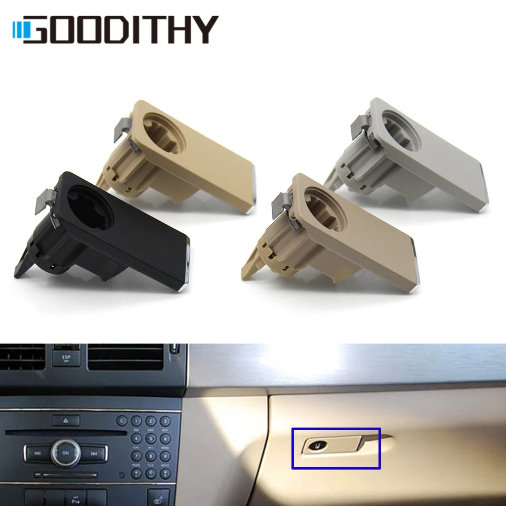 Upgraded Dashboard Glove Box Lock Switch Toolbox Pull Handle For