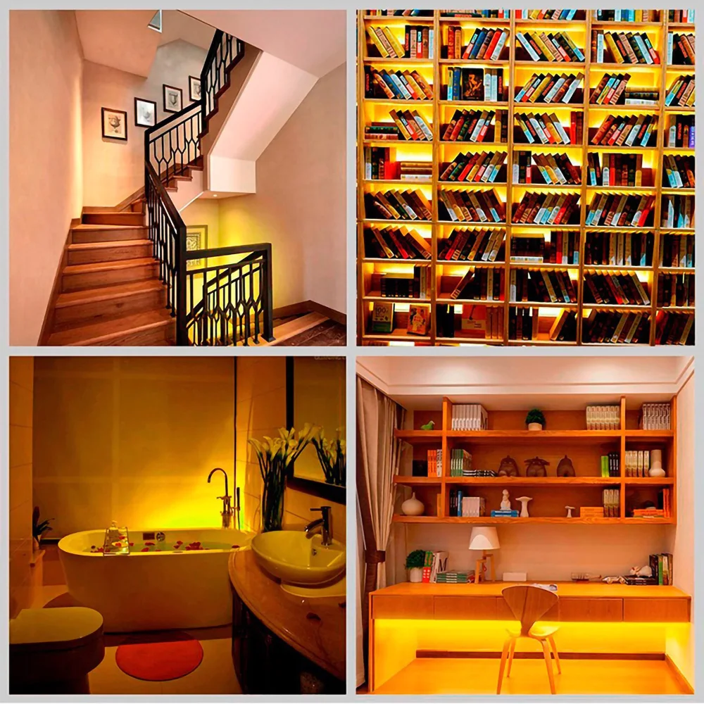 5M USB Led Strip Lights Aesthetic Room Decor Christmas Decoration Bedroom Closets Kitchen TV Ambient Ring Light Neon Wall Lamps