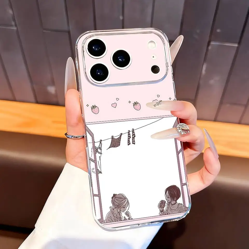 N-Nana and H-Hachi Phone Case For iPhone 7,17,16,15,14,13,12,11