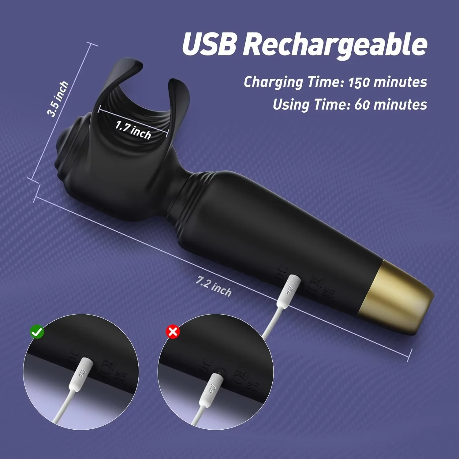 Powerful 3 In 1 Male Vibrator Masturbator For Glans Stimulation_voghion.com