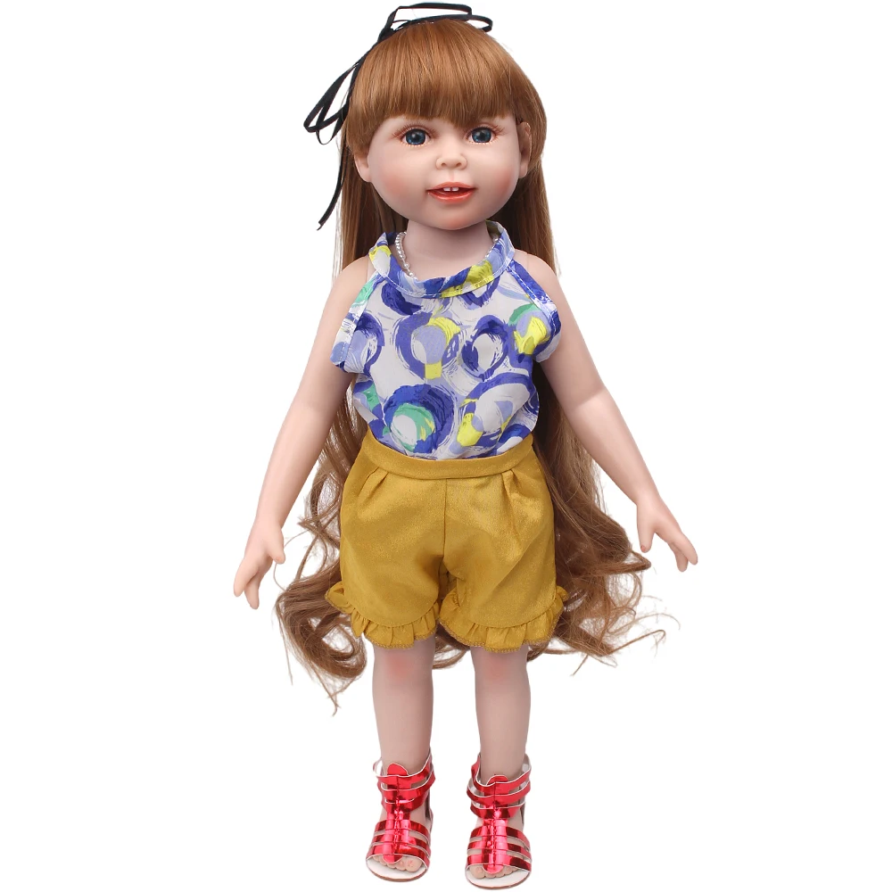

Doll Clothes Suit Swimsuit Skirt Holiday Dress Tiara And Other Academy Styles Suitable For 18 Inch And 43Cm American Doll