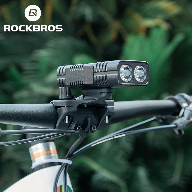 

ROCKBROS Bike Light Headlight 10000mAh 850LM T6 Bicycle LED Light Flashlight USB Rechargeable Cycling Lamp Bicycle Accessories