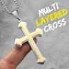 N671-Cross Silver G