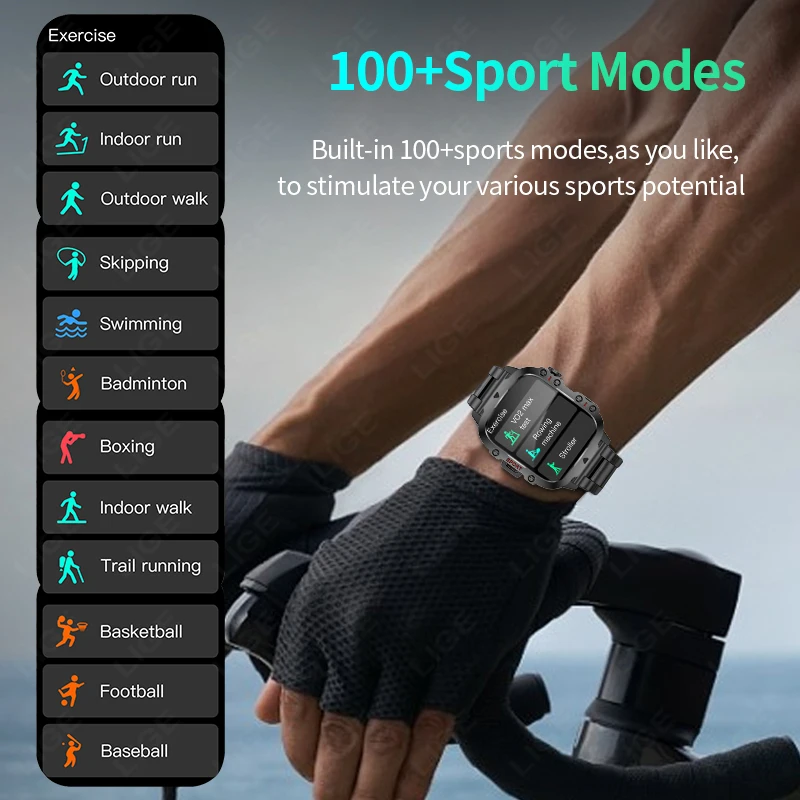 LIGE 2024  ߰  Ʈ ġ,  ȭ, IP68 ,  ɹڼ, ߿ Ʈ ġ, ȵ̵ IOS