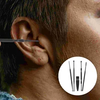 Ear Cleaner Double-head Earwax Scoops Removal Tools Portable Picks Cleaning Kit 2