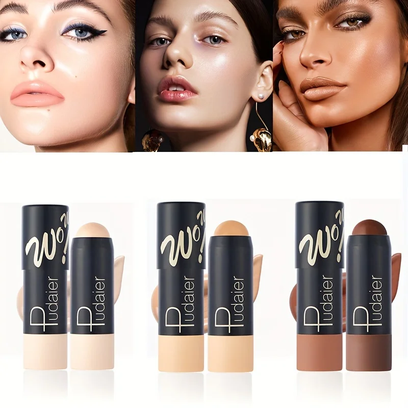 1pc Waterproof Foundation Stick, Concealer Stick, Long Lasting Concealer, Waterproof and Sweatproof, Natural Looking Concealer