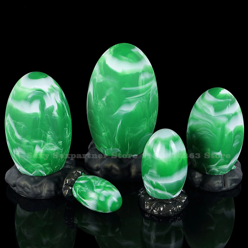 Silicone Dragon Egg Anal Plug For Prostate Massage And Training_voghion.com