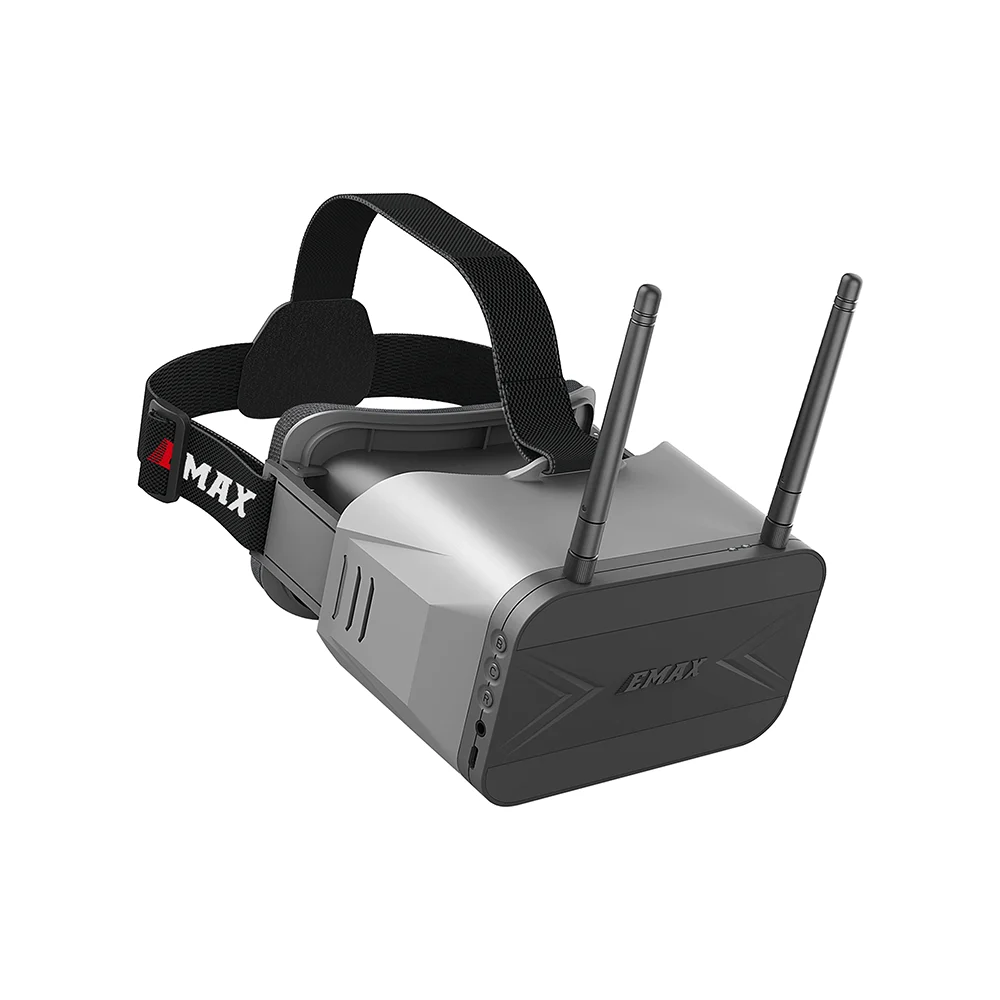 EMAX Tinyhawk III FPV Tinywhoop Drone Replacement Transporter 2 5.8G 4.3inches 480X800 Goggle with Dual Antennas DVR